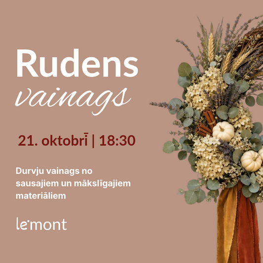 IZPĀRDOTS Rudens vainags (21.10.)